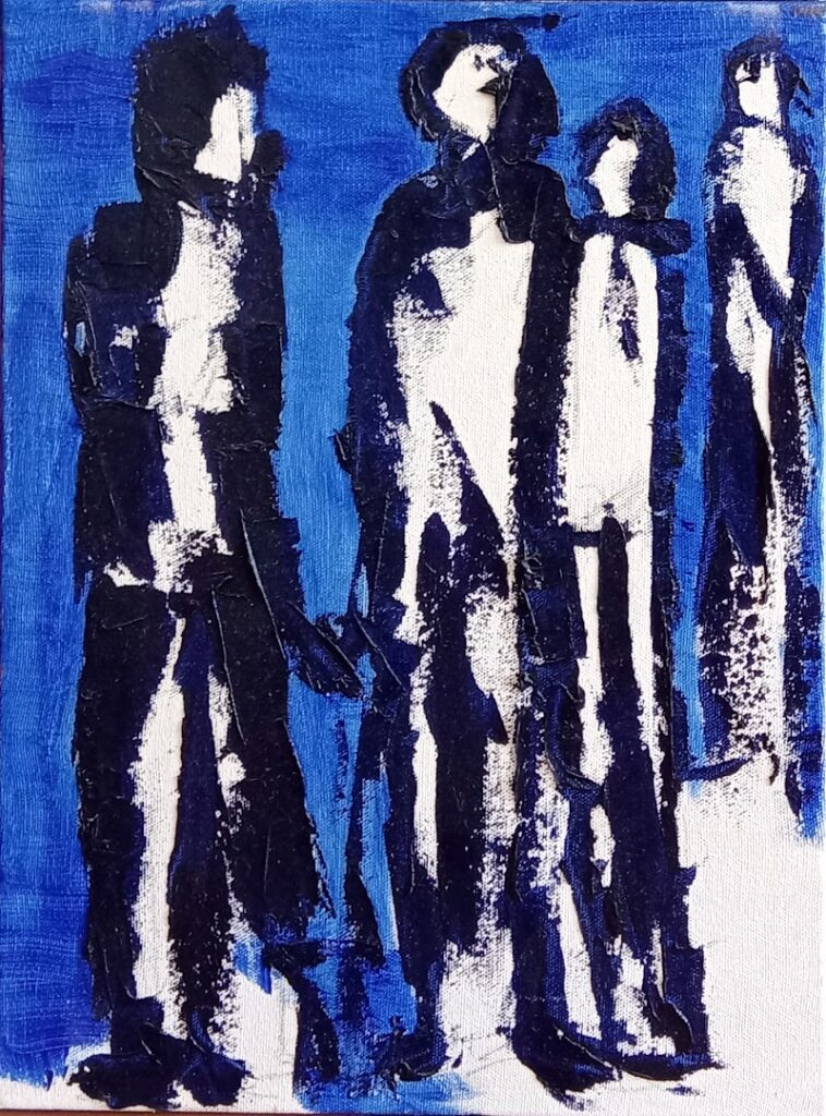 sem título , s/d. Óleo sobre tela 40 x 30 cm