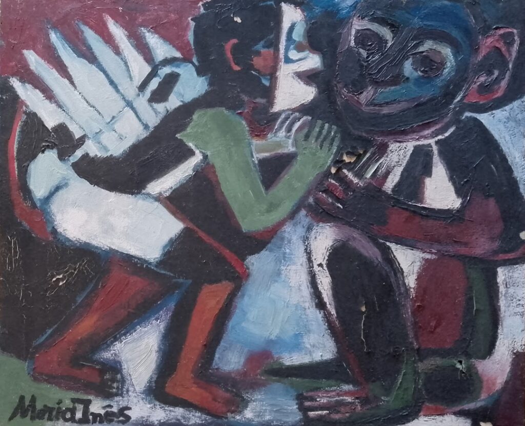 sem título , s/d. Óleo sobre tela 46 x 55 cm