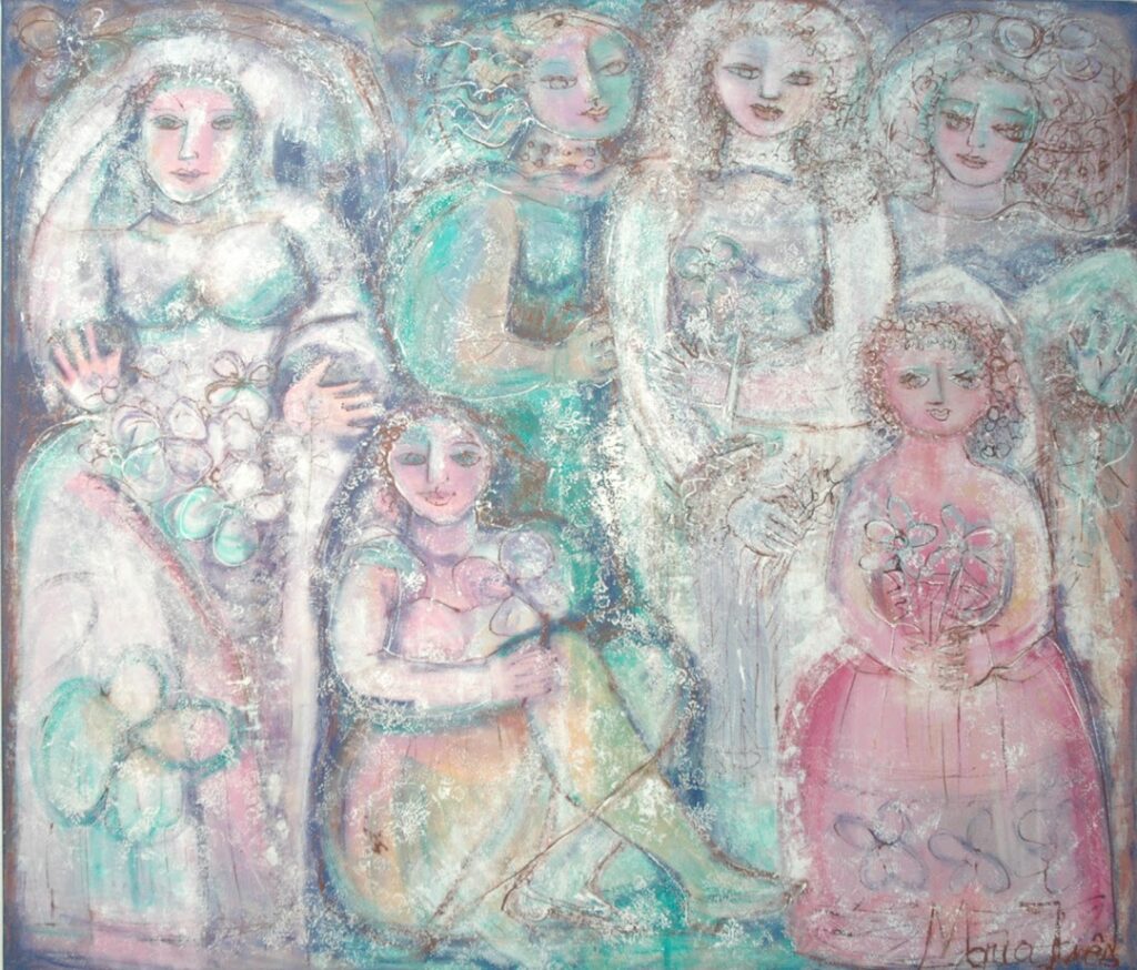 sem título, 1995 Acrílica sobre tela 160 x 180 cm