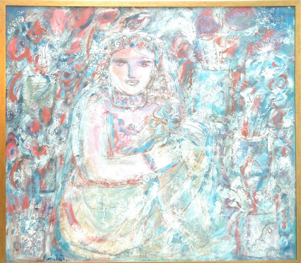 A Noiva, 1998 Acrílica sobre tela 90 x 100 cm