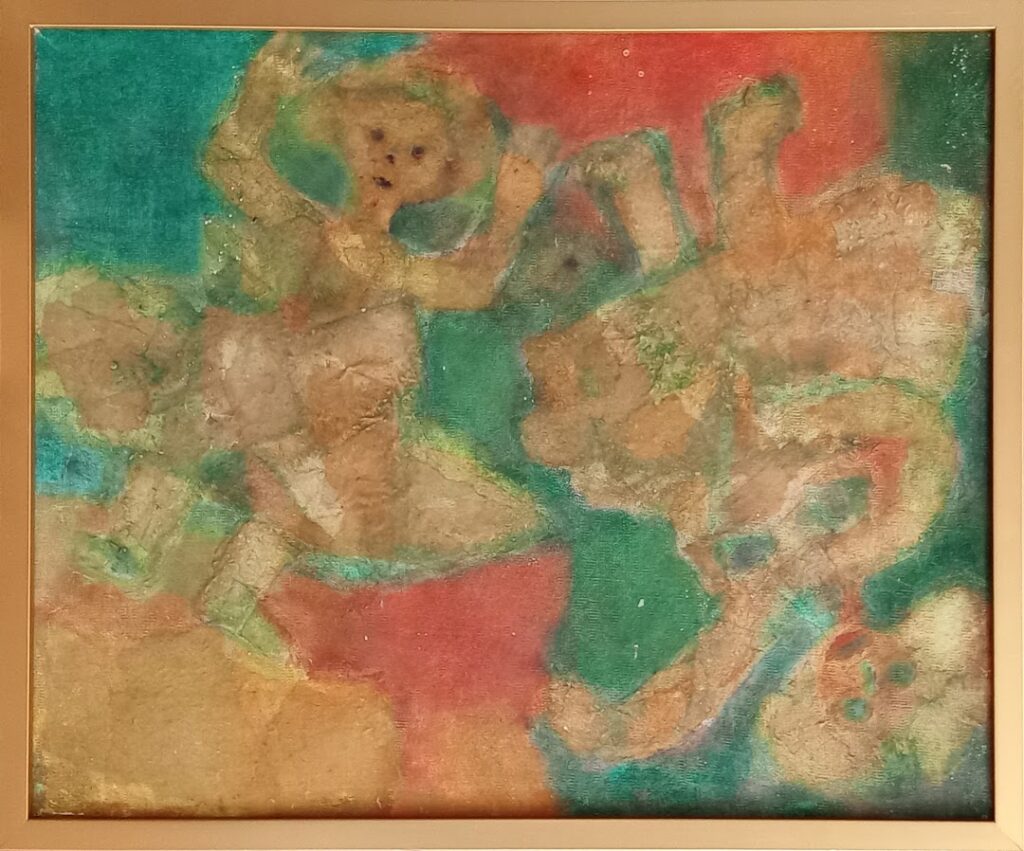 sem título , s/d. Óleo sobre tela 33 x 41 cm