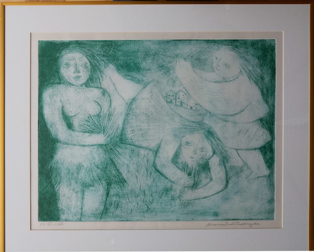 sem título, s/d. Série Gerações Gravura em metal sobre papel 38 x 50 cm Tiragem de XX