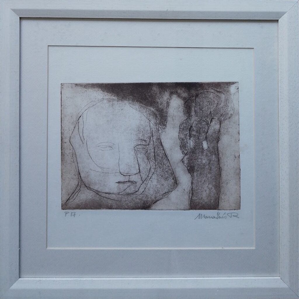 sem título, s/d. Série Simões Lopes Neto Gravura em metal sobre papel 18 x 25 cm