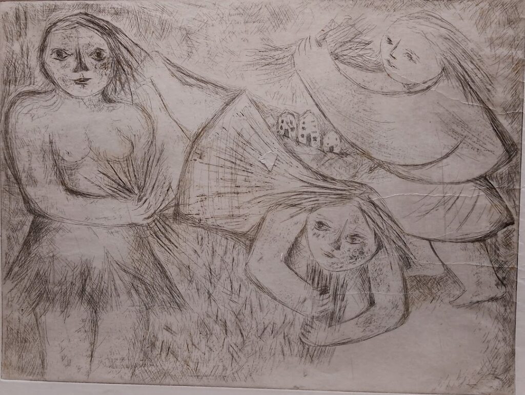 sem título, s/d. Série Gerações Gravura em metal sobre papel 38 x 50,5 cm