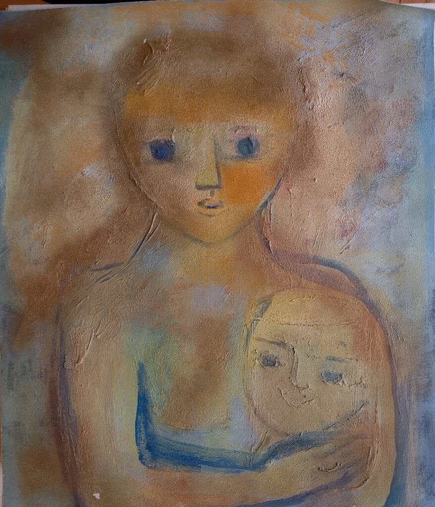 sem título, s/d. Óleo sobre tela 59 x 48 cm