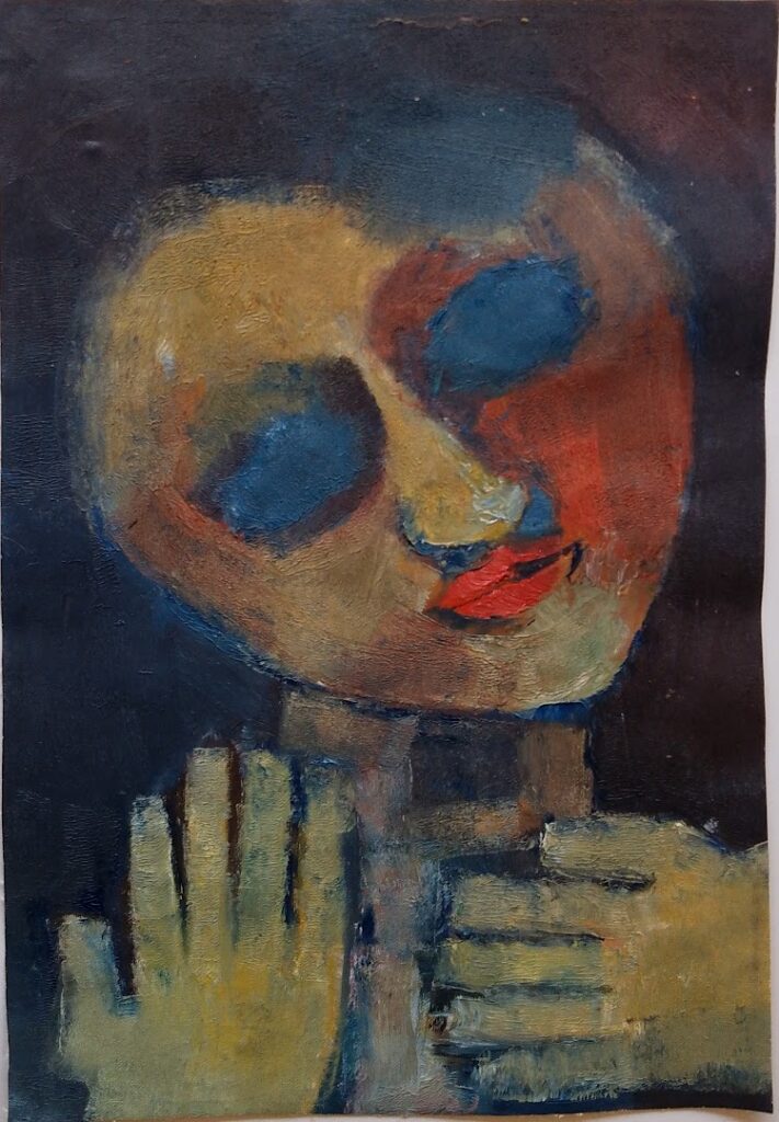 sem título, s/d. Óleo sobre tela 48 x 33 cm