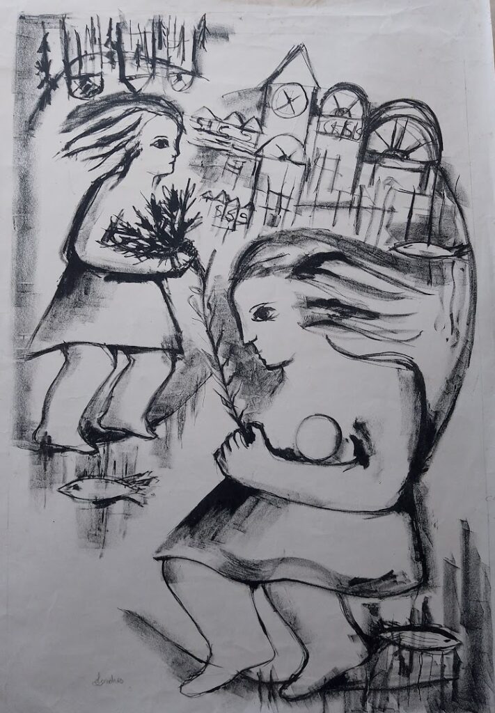 sem título, 1968 Litografia sobre papel 73 x 48 cm