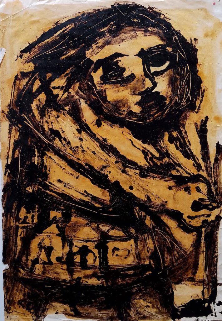 sem título, 1968 Aguada sobre papel 49 x 35 cm