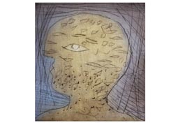 sem título, s/d. Série Face a Face Gravura em metal sobre papel