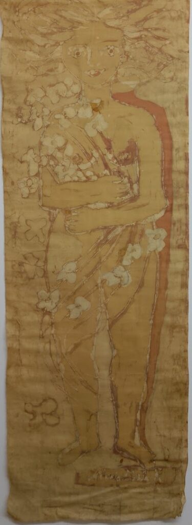 sem título, s/d. Batik sobre tecido de algodão 134 x 46 cm