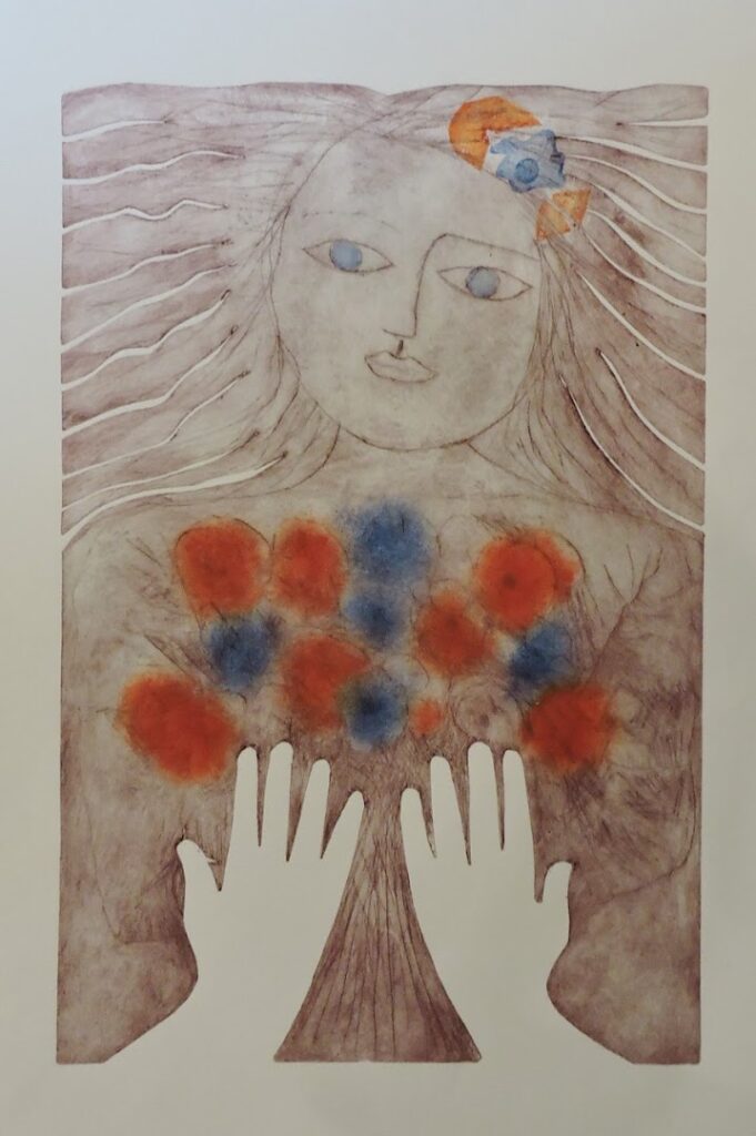 sem título, s/d. Série Maternidade Gravura em metal sobre papel