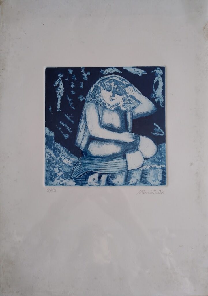 sem título, s/d. Gravura em metal sobre papel 19 x 19 cm Tiragem de 50