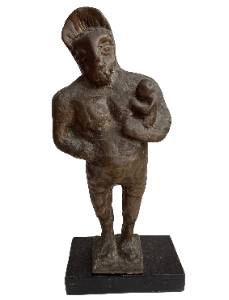 sem título, 2013 Série Invenções Tridimensionais Escultura em bronze 34 x 15 x 8 cm