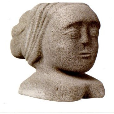 sem título, s/d. Série Invenções Tridimensionais Escultura em pedra porosa 40 x 30 x 36 cm