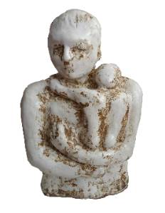 sem título, 2023 Série Invenções Tridimensionais Escultura em cerâmica esmaltada 48 x 26 x 15 cm