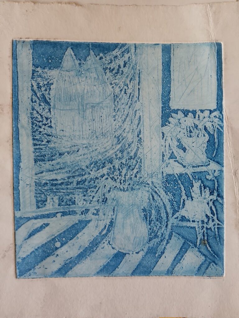 sem título, s/d. Série Natureza morta Gravura em metal sobre papel 17,6 x 16 cm