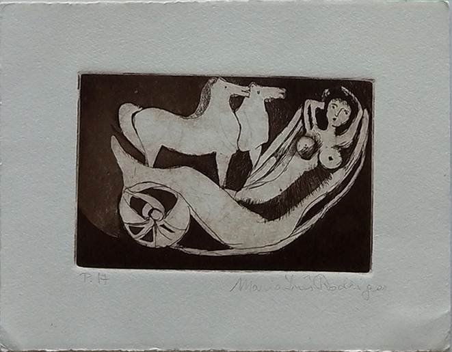 sem título, s/d. Gravura em metal sobre papel 10 x 15 cm Tiragem de 50 + PA