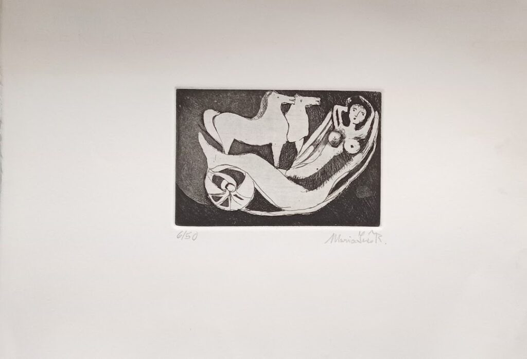 sem título, s/d. Gravura em metal sobre papel 10 x 15 cm