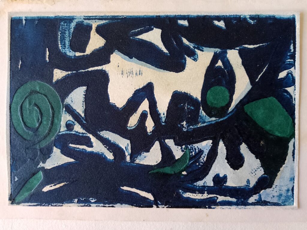 sem título, s/d. Gravura em metal sobre papel 10 x 15 cm