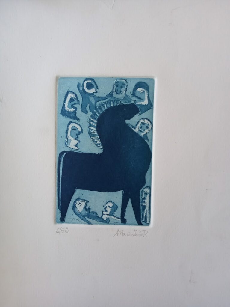 sem título, s/d. Gravura em metal sobre papel 15,5 x 10 cm Tiragem de 50