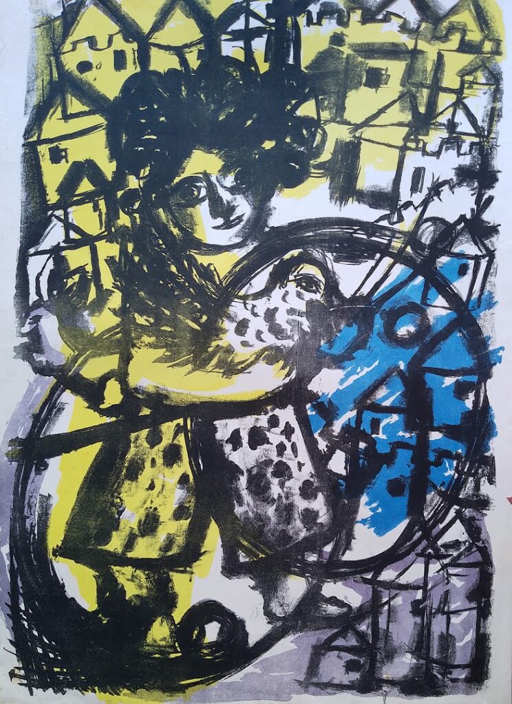 sem título, s/d. Litografia sobre papel 76 x 56 cm