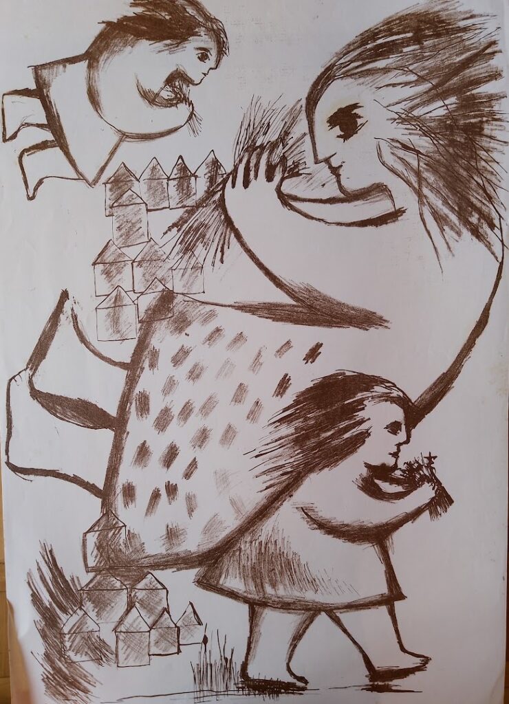 sem título, s/d. Litografia sobre papel 78 x 52 cm