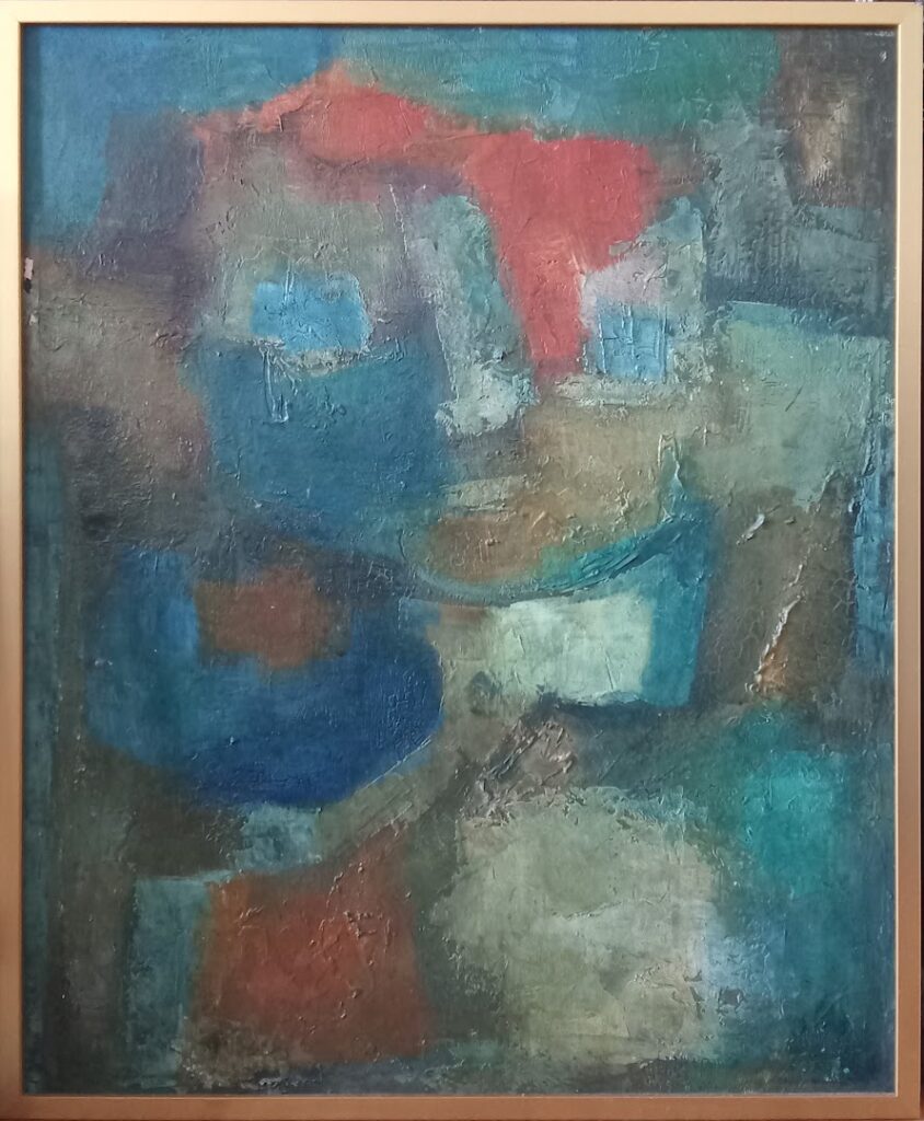 sem título, s/d. Óleo sobre tela 64 x 50 cm