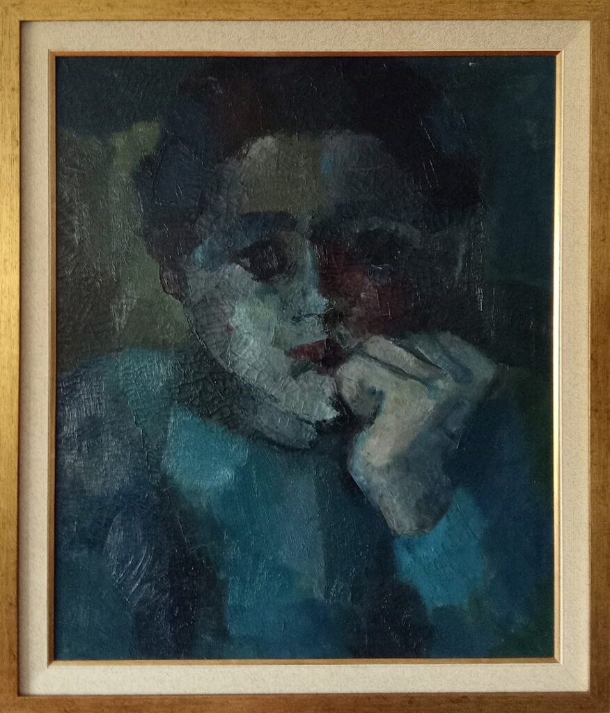 sem título, s/d. Óleo sobre tela 86 x 55 cm