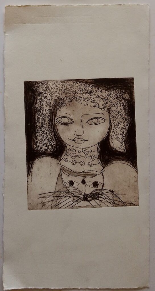 sem título, s/d. Gravura em metal sobre papel 17,5 x 15 cm